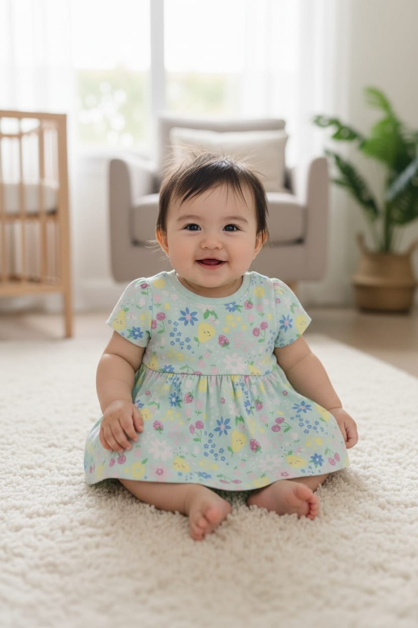 Vestido frutillas