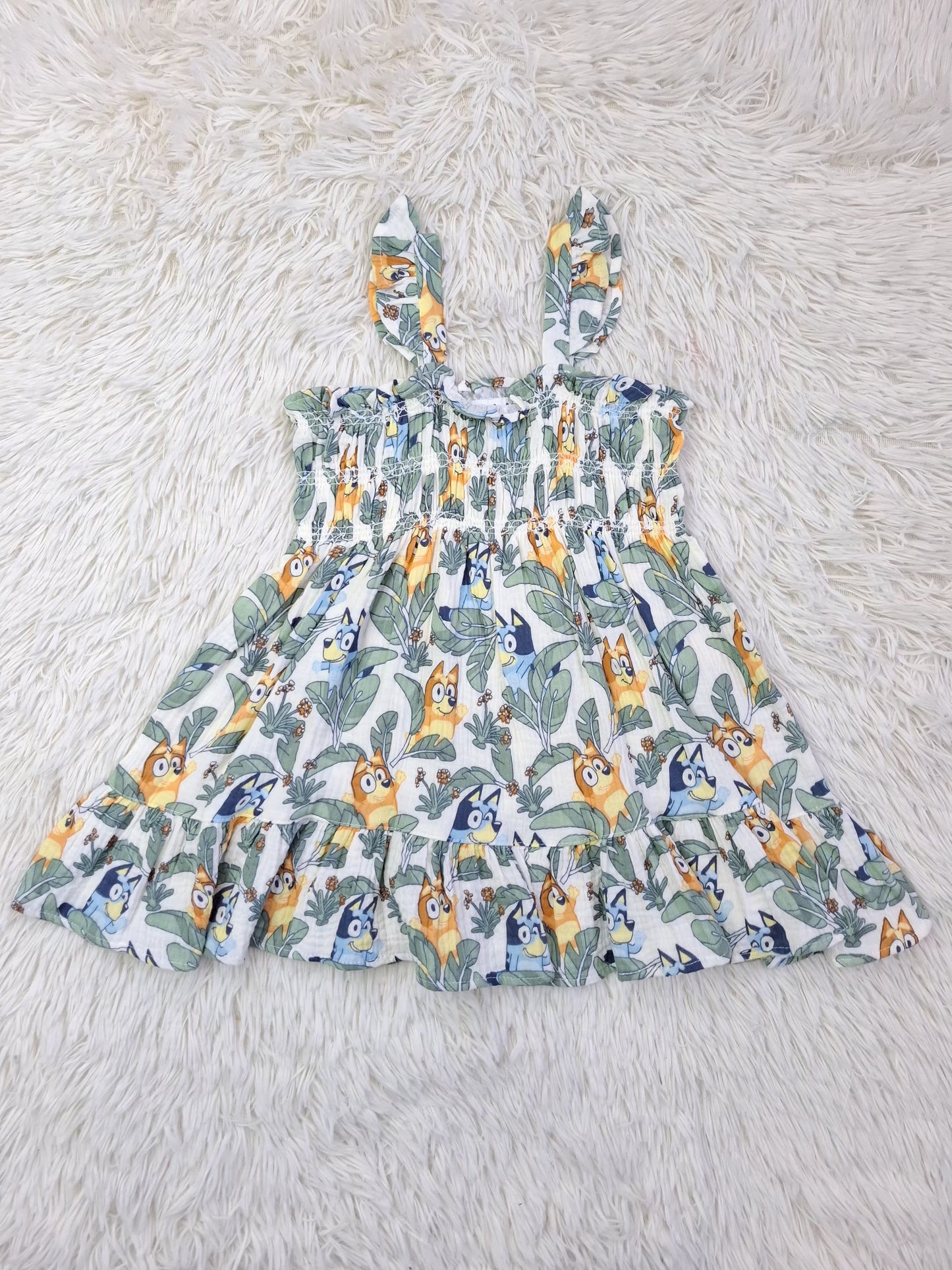 Vestido Bluey