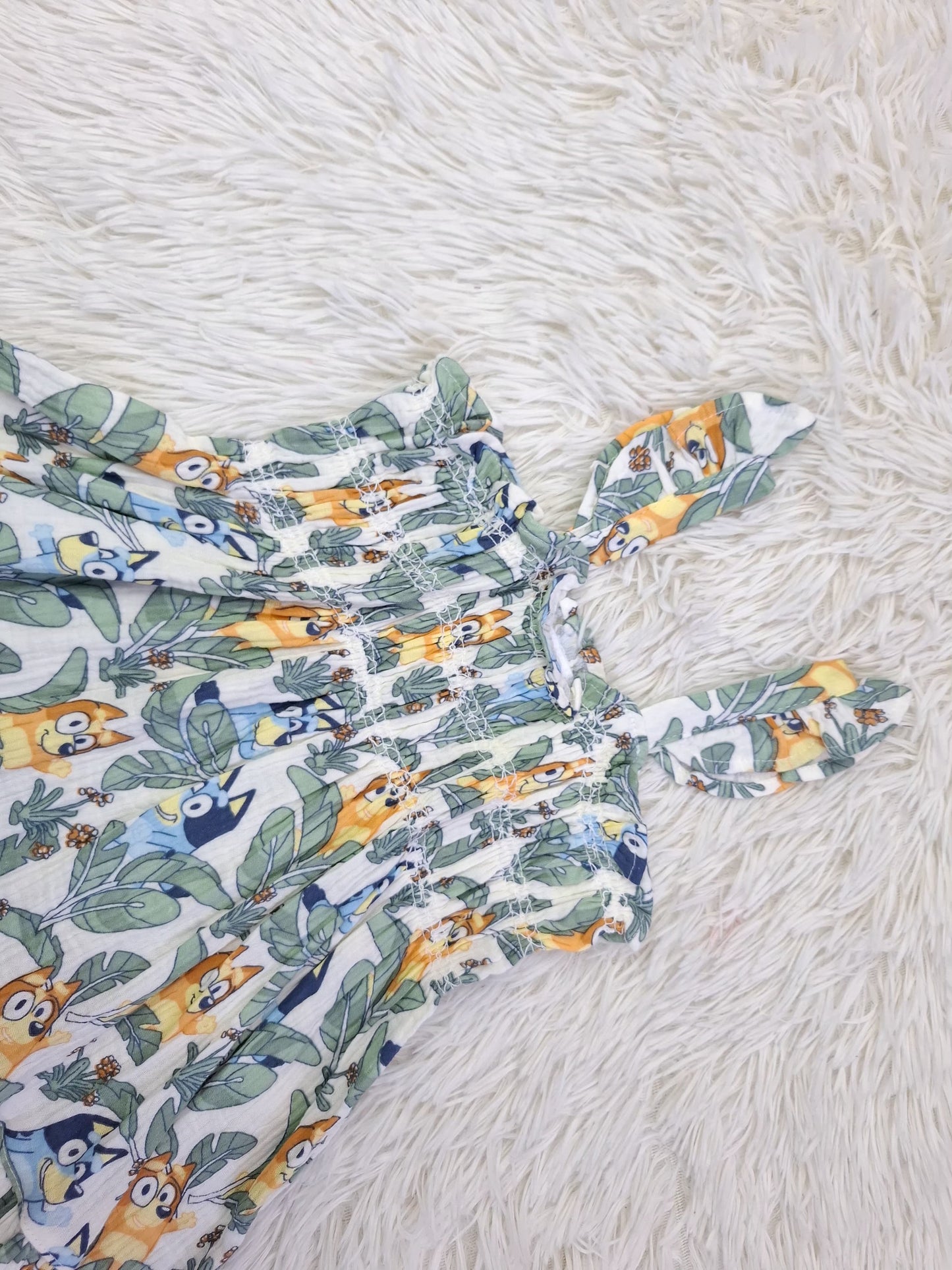 Vestido Bluey